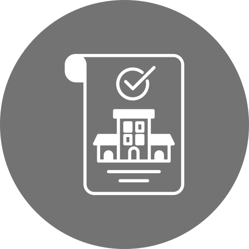 Icon of a report on education